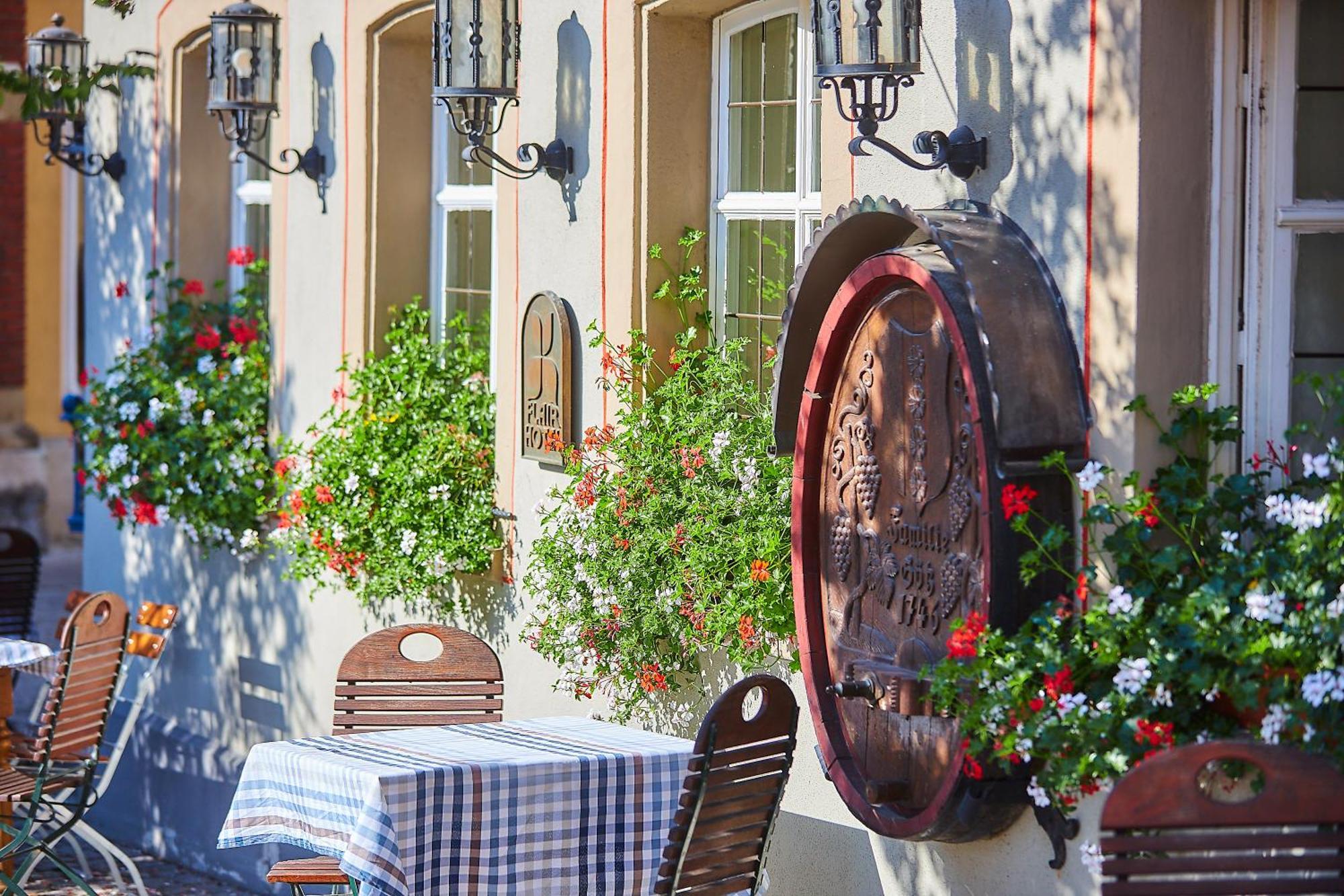 Flair Hotel Zum Storchen Bad Windsheim Exterior foto