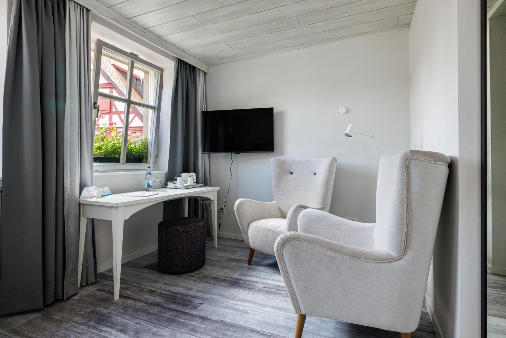Flair Hotel Zum Storchen Bad Windsheim Exterior foto